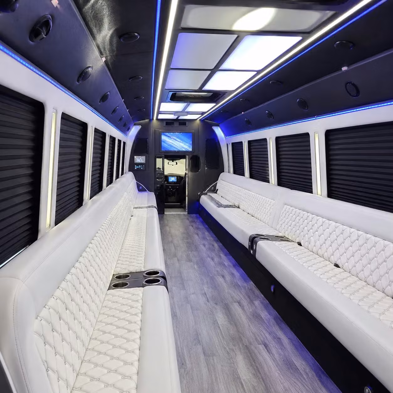 party bus interior
