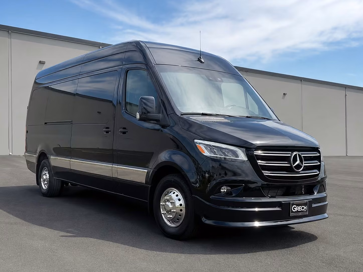 sprinter van with driver
